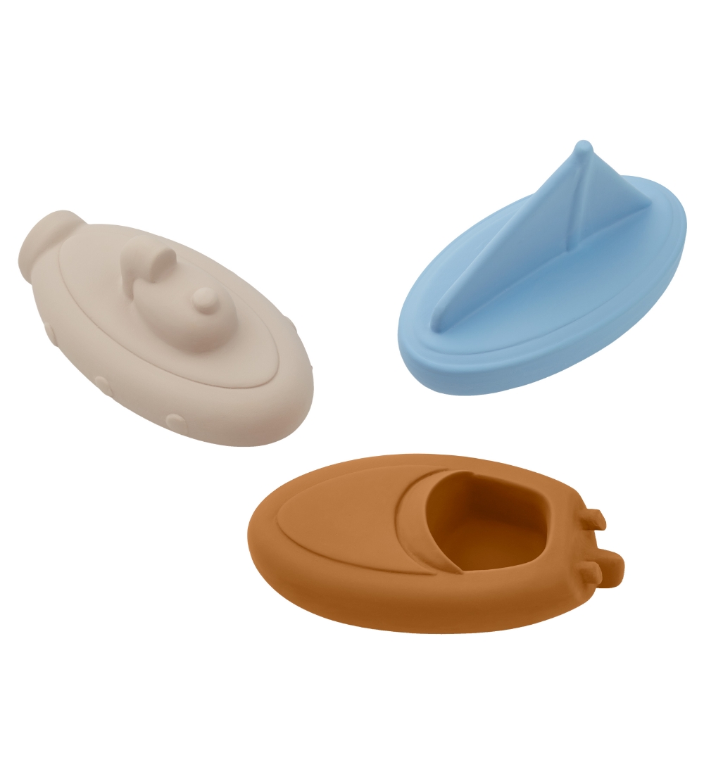 Liewood Badelegetøj - 3-pak - Troels - Naturgummi - Blue Multi