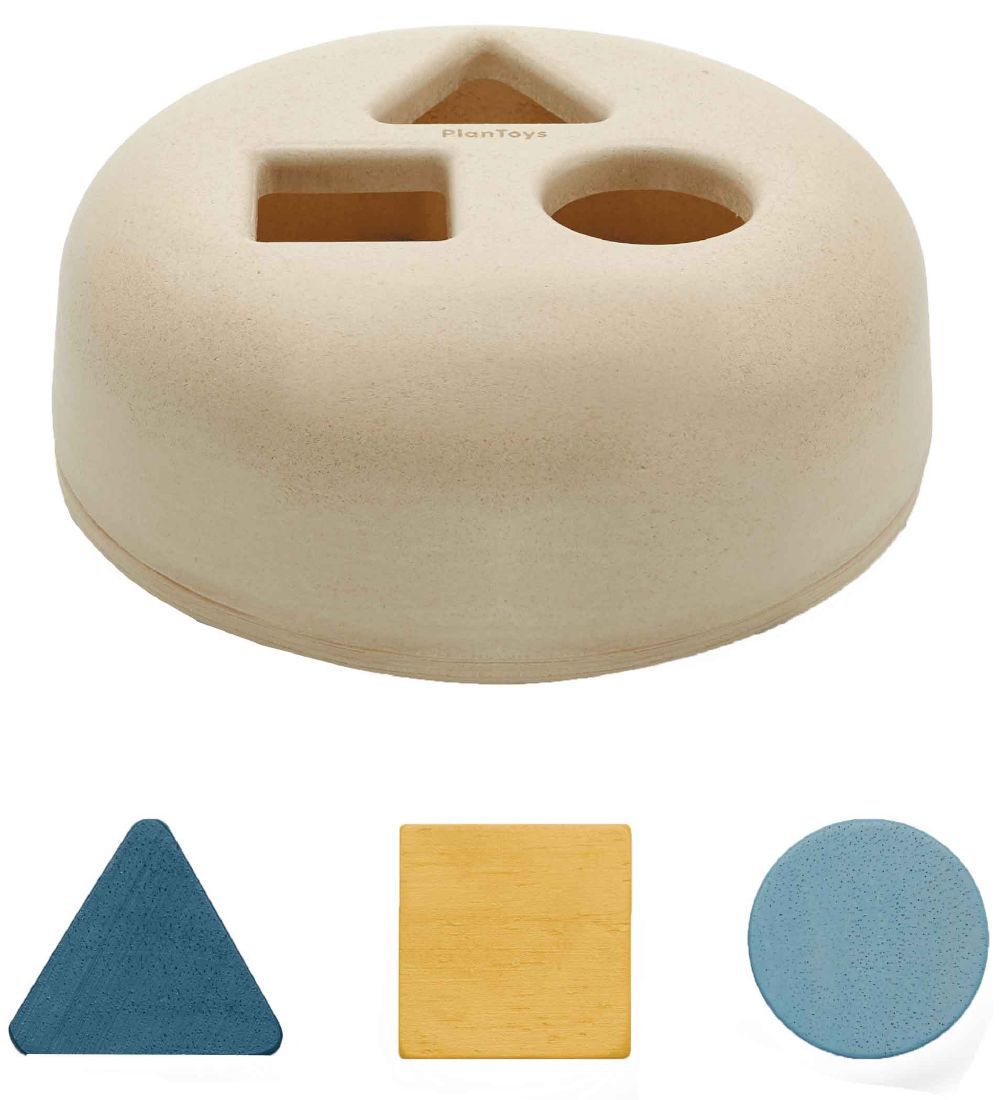 PlanToys Puttekasse - 4 Dele - Træ