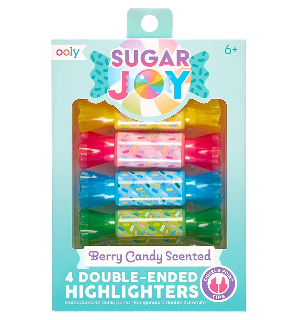 Ooly Tuscher - 4-pak - Highlighters - Sugar Joy