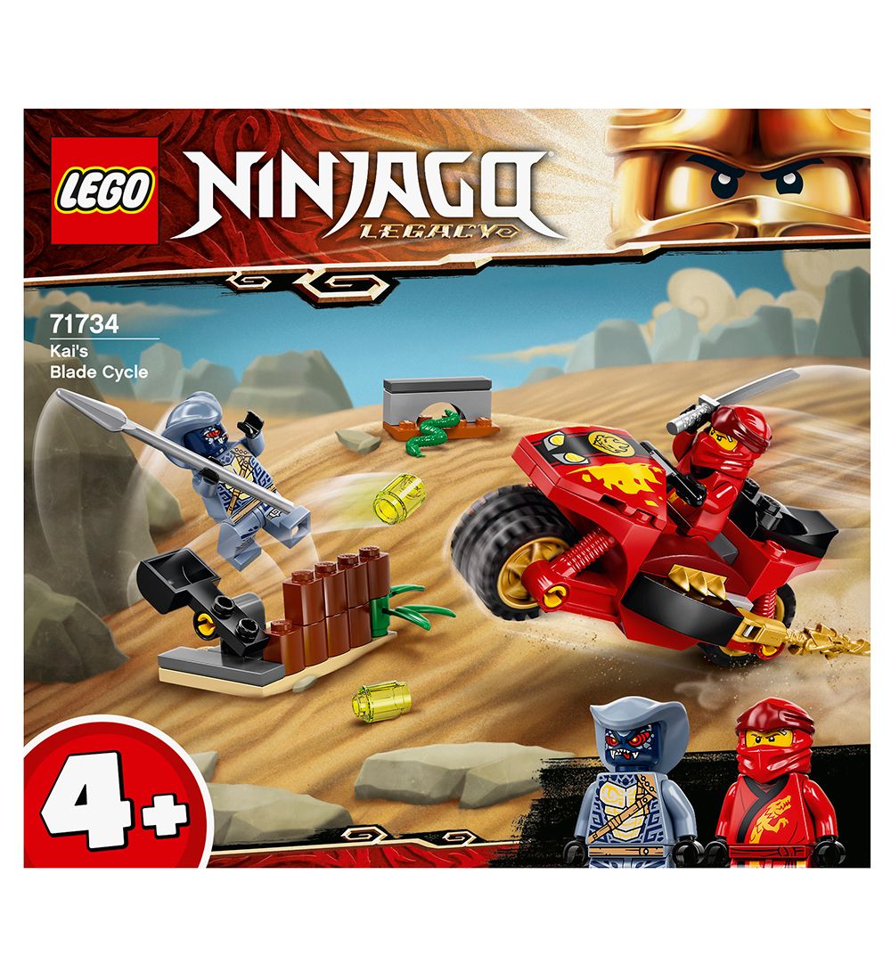 LEGO Ninjago - Kais Knivskarpe Kværn 71734 - 54 Dele