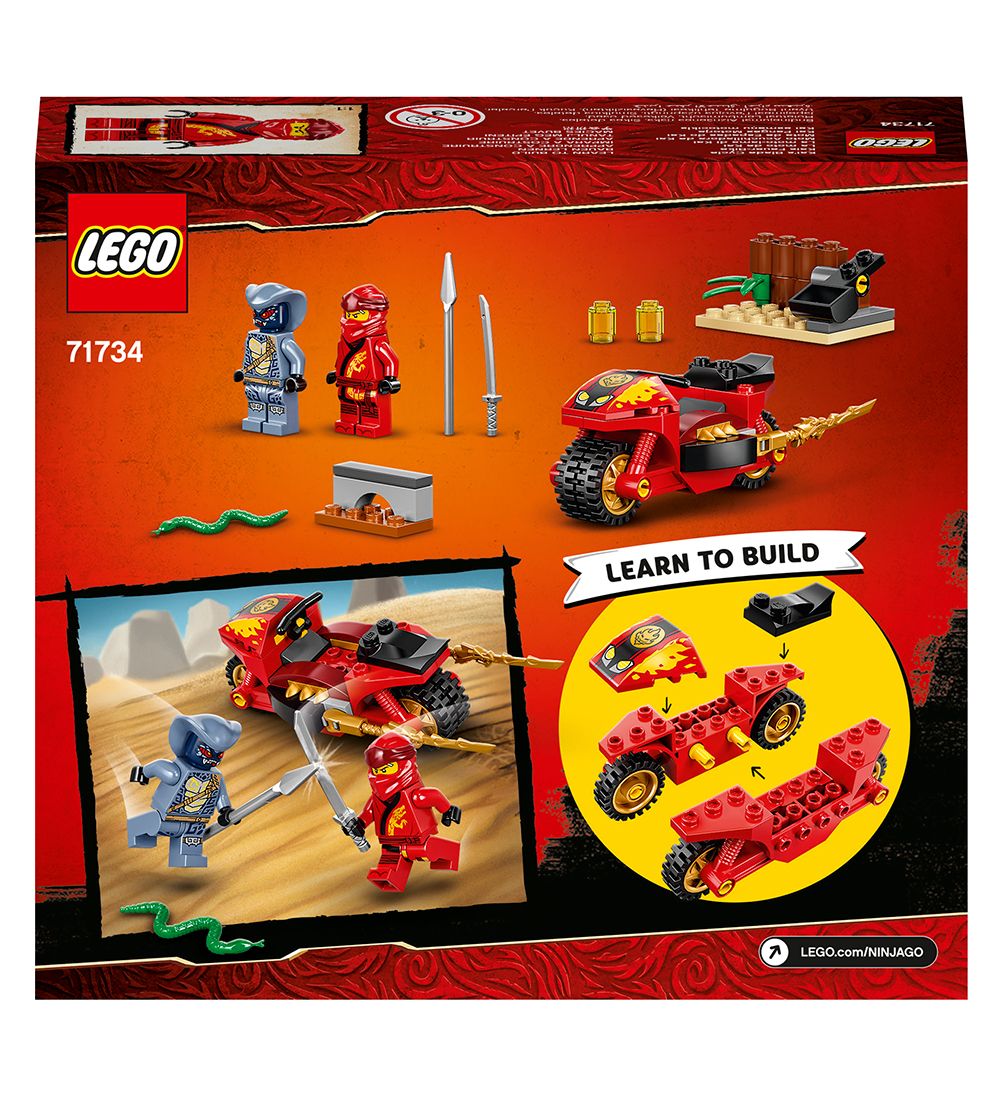 LEGO Ninjago - Kais Knivskarpe Kvrn 71734 - 54 Dele