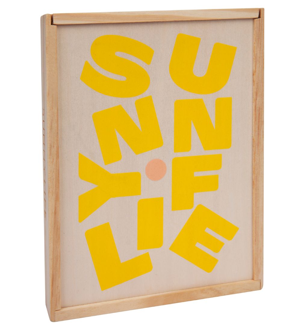 SunnyLife Rejsespil - 4 i n - 19x14 cm - Tr
