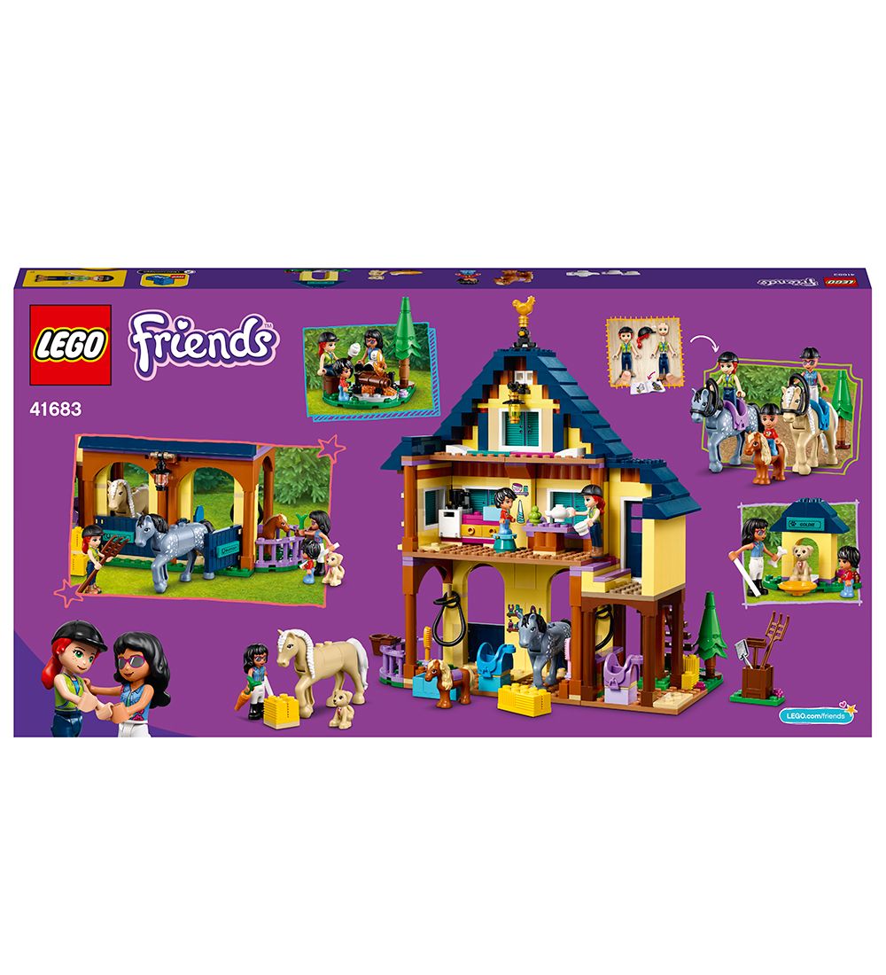 LEGO Friends - Skov-ridecenter 41683 - 511 Dele