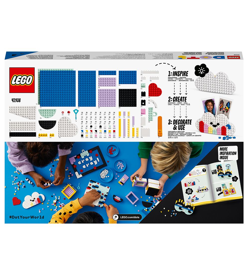 LEGO DOTS - Kreativt Designerst 41938 - 779 Dele