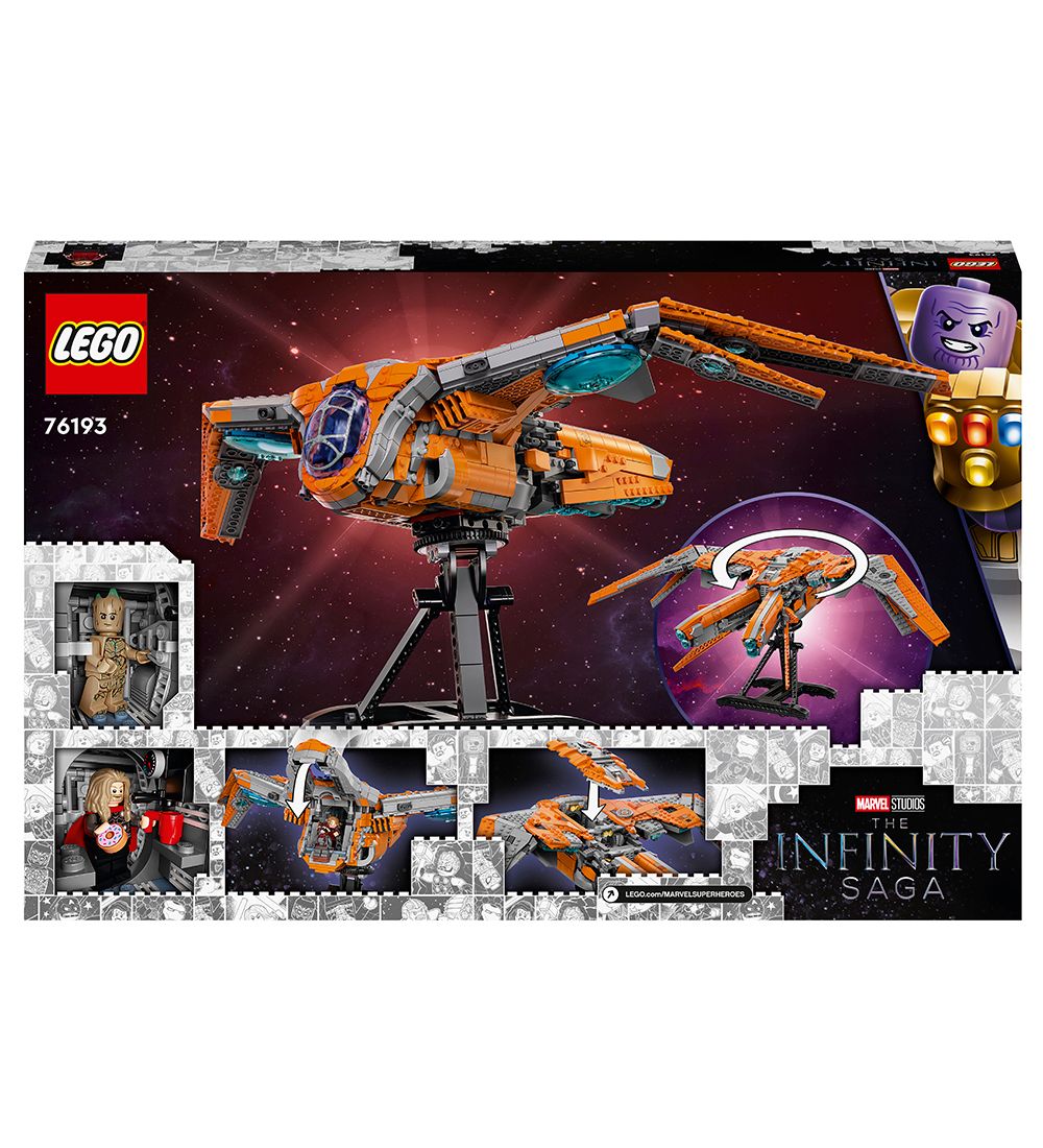 LEGO® Marvel The Infinity Saga - Guardians-rumskibet 76193 - 190
