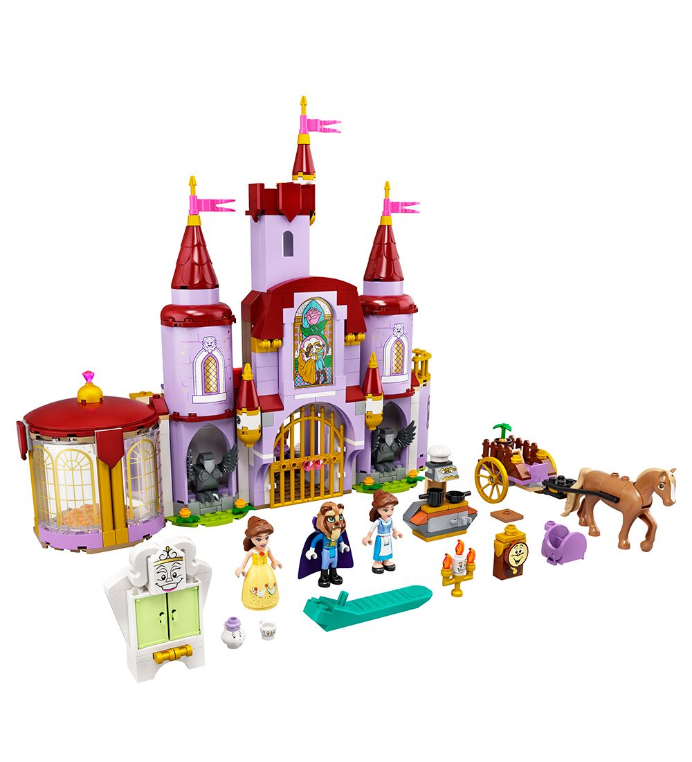 LEGO® Disney Princess - Belle og Udyrets Slot 43196 - 505 Dele
