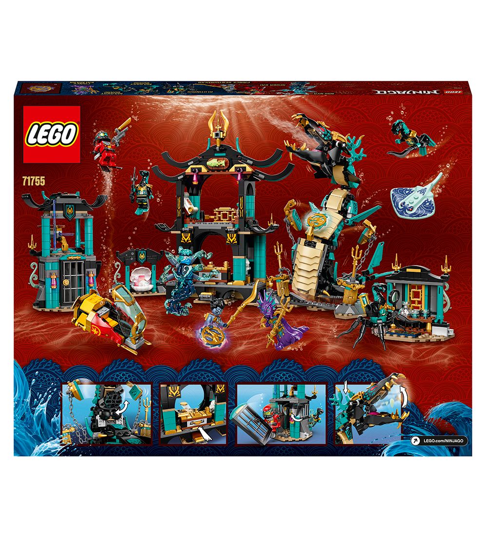 LEGO Ninjago - Det Uendelige Havs Tempel 71755 - 1060 Dele