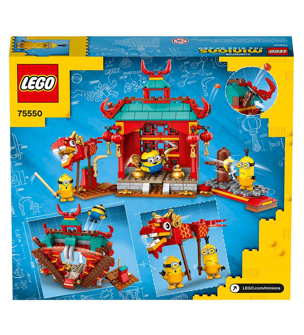 LEGO Minions - Minions Kung Fu-Kamp 75550 - 310 Dele