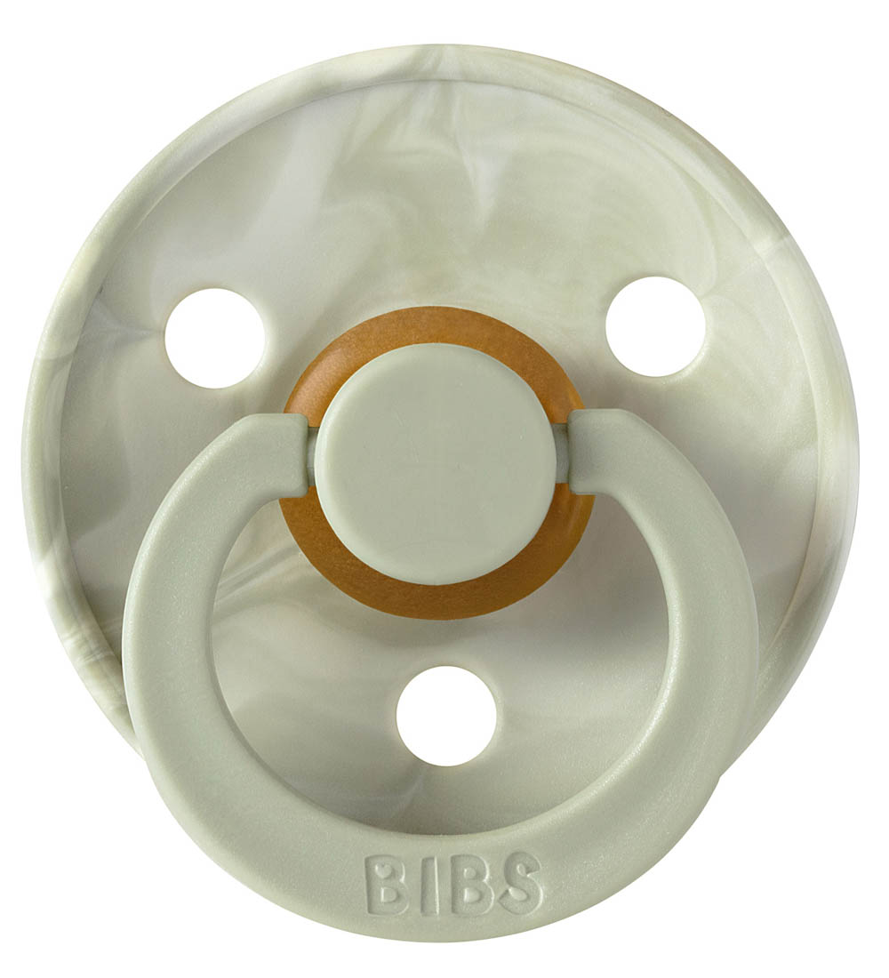 Bibs Colour Sutter - Str. 1 - 2-pak - Rund - Sage Ivory