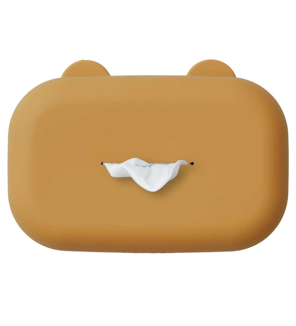 Liewood Vådserviet Etui - 19 cm -  Emi - Golden Caramel