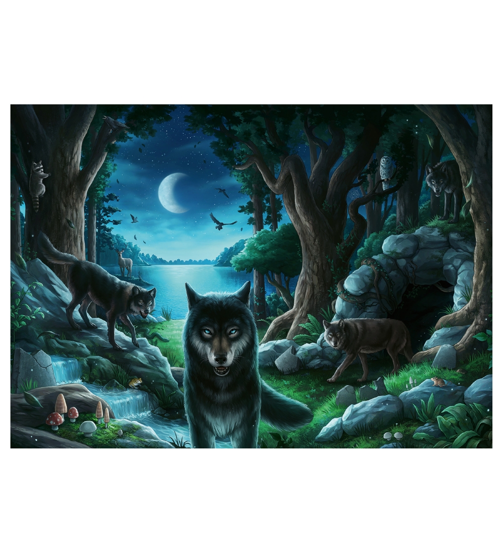 Ravensburger Puslespil - 759 Brikker - The Curse Of The Wolves