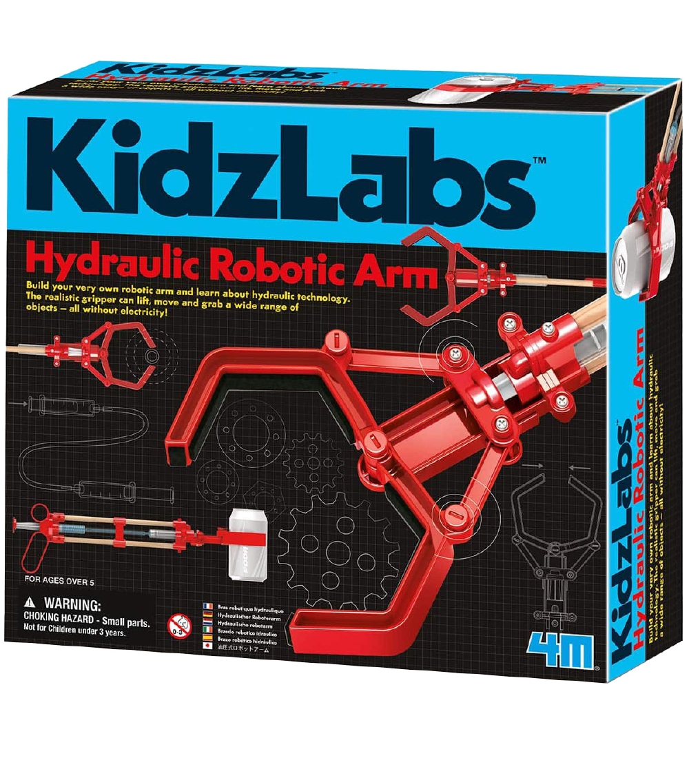 4M - KidzLabs - Hydraulisk Arm
