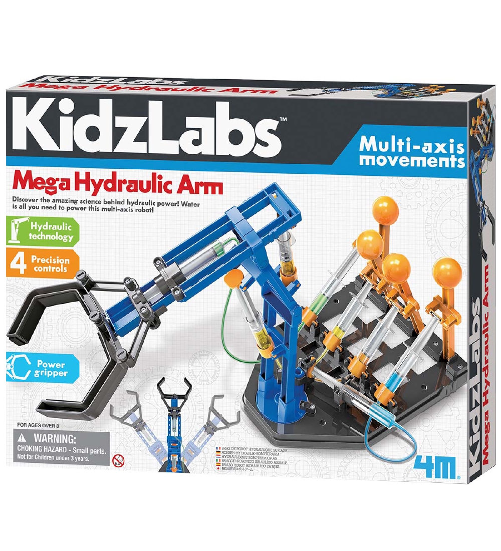 4M - KidzLabs - Mega Hydraulisk Arm
