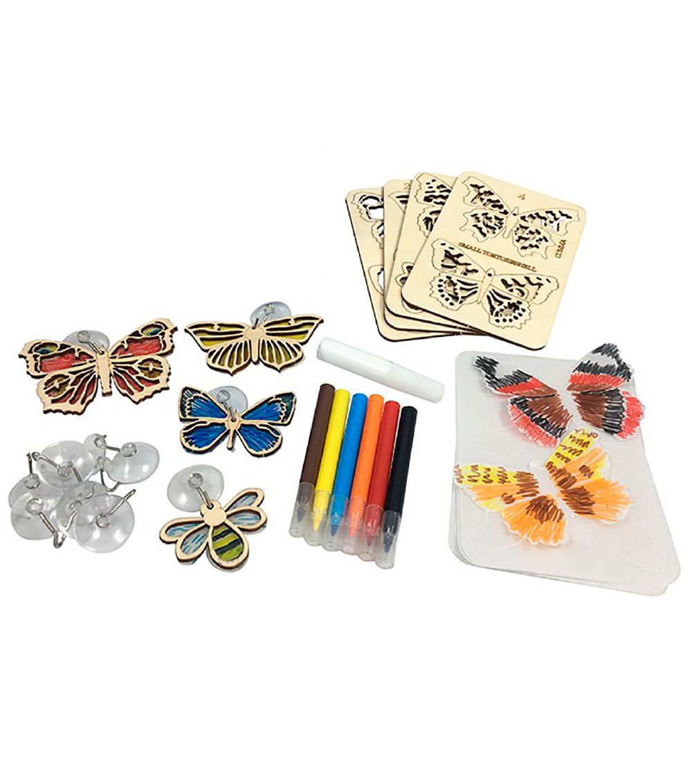Gift In A Tin Kreasæt - Garden & Wildlife - Butterflies & Bees