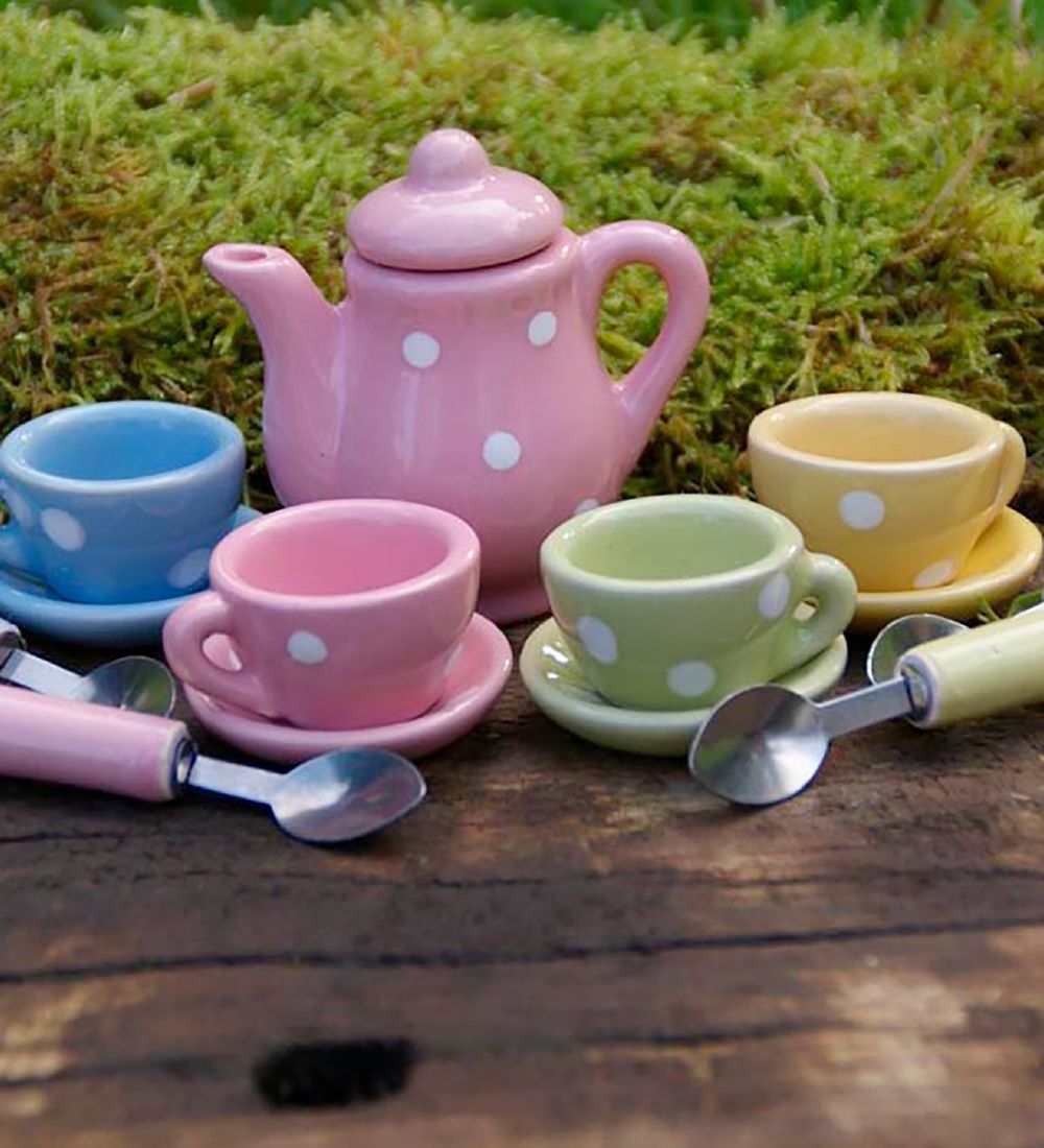 Gift In A Tin Legesæt - Learn & Play - Tea Party In A Tin