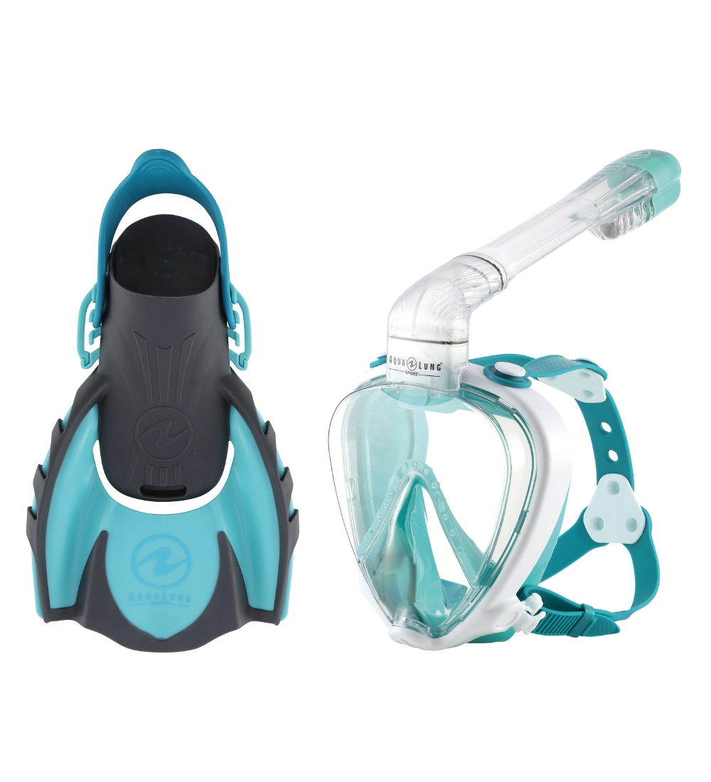 Aqua Lung Snorkelst - Smart Snorkel - Hvid/Turkis