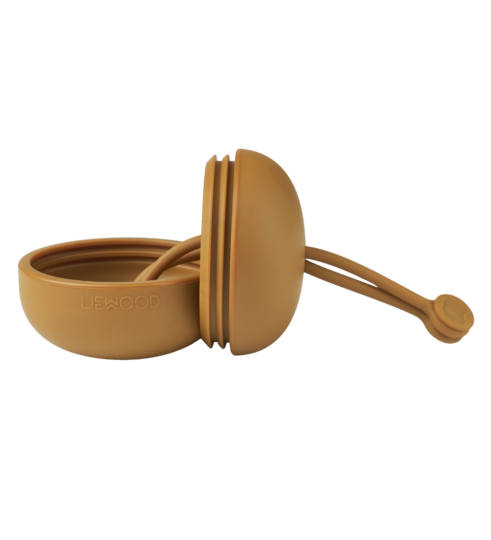 Liewood Suttebox - 8x6x17 cm - Silikone - Philip - Golden Caram