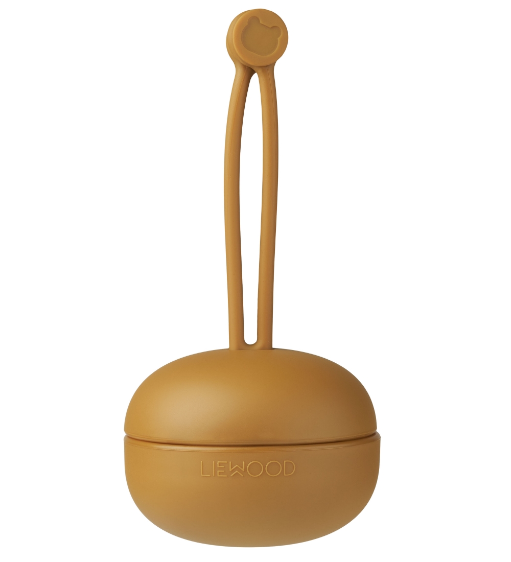 Liewood Suttebox - 8x6x17 cm - Silikone - Philip - Golden Caram