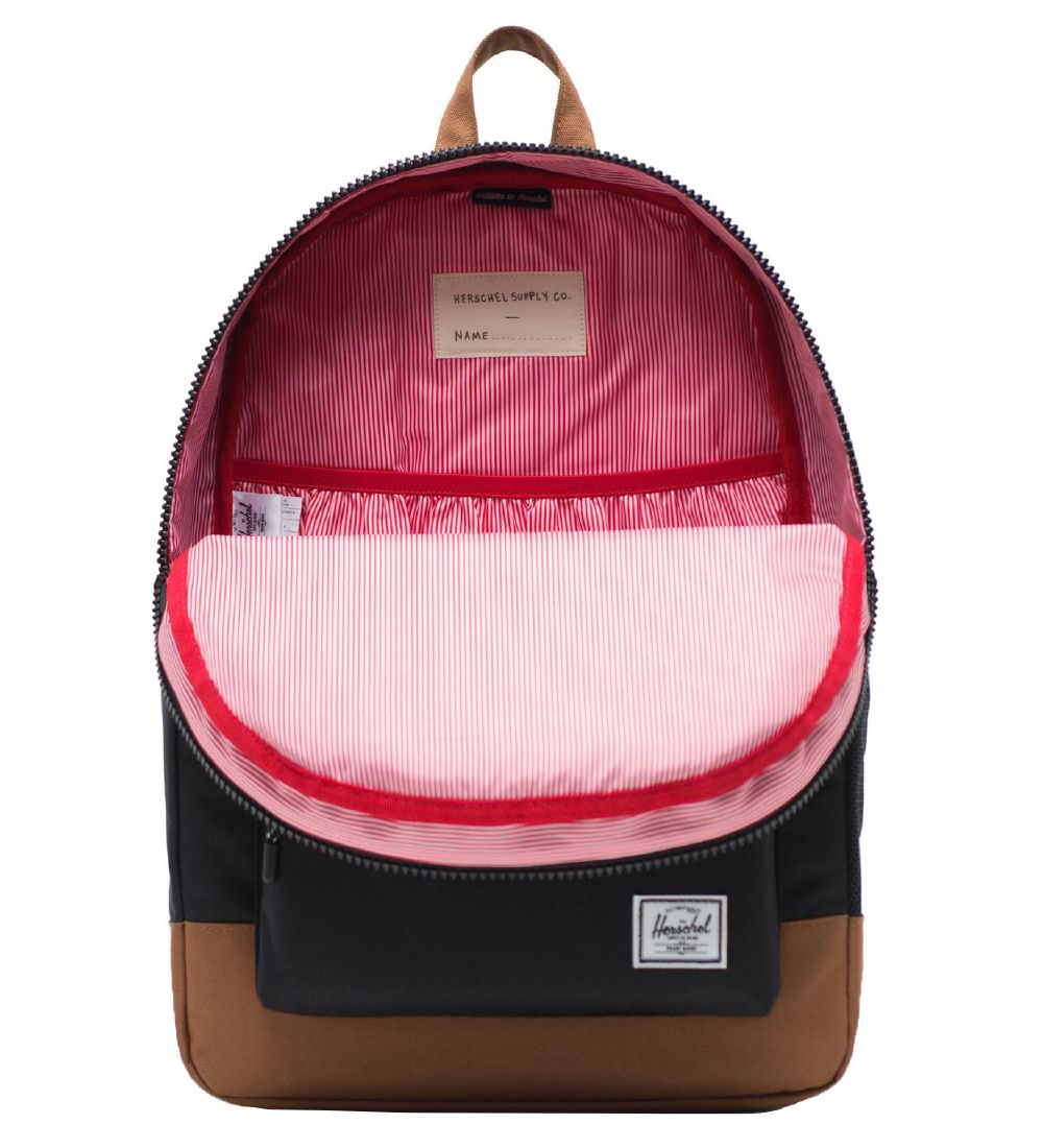 Herschel Rygsæk - Heritage Youth X-Large - Sort/Saddle Brown