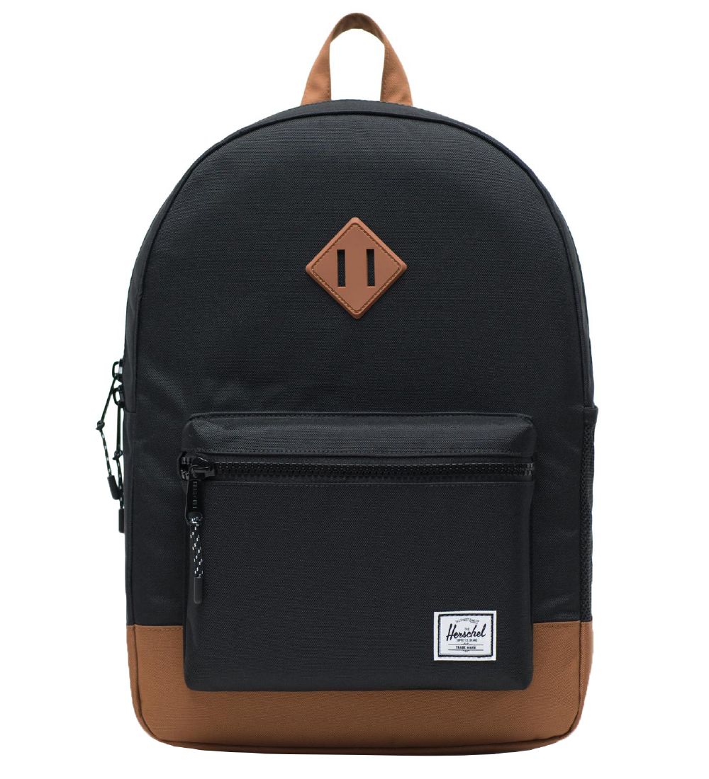 Herschel Rygsæk - Heritage Youth X-Large - Sort/Saddle Brown