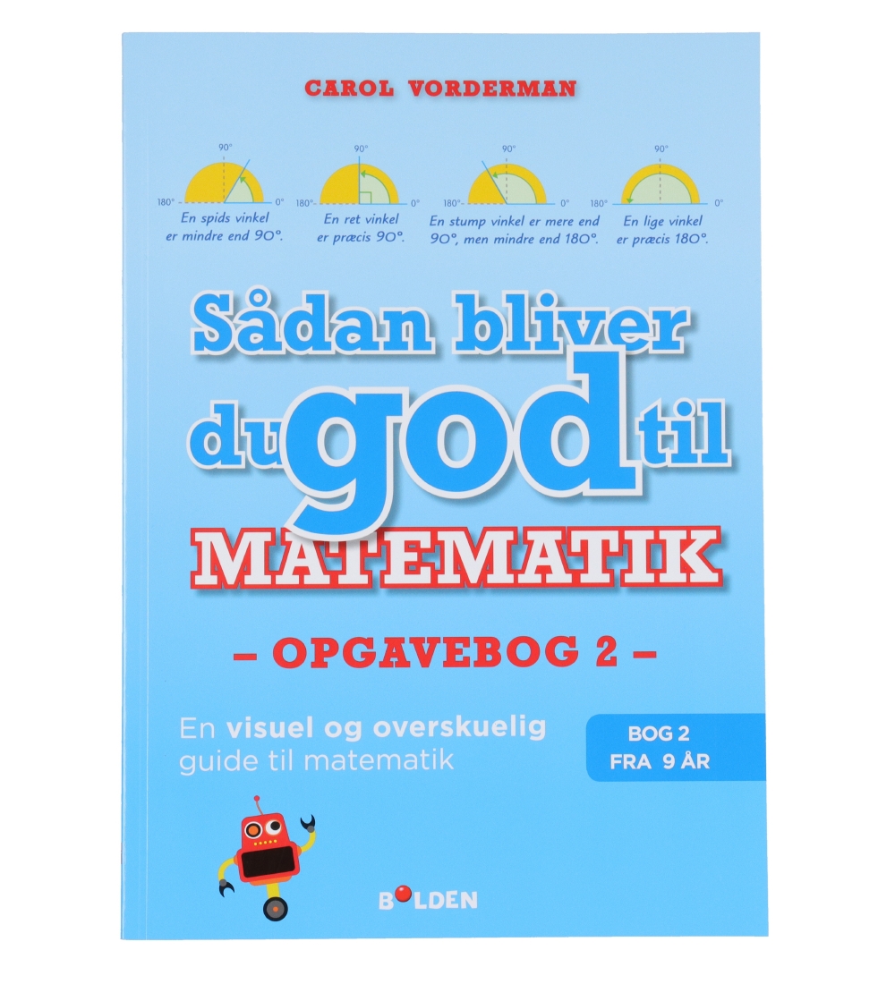 Forlaget Bolden Aktivitetsbog - Bliv God Til Matematik - Dansk