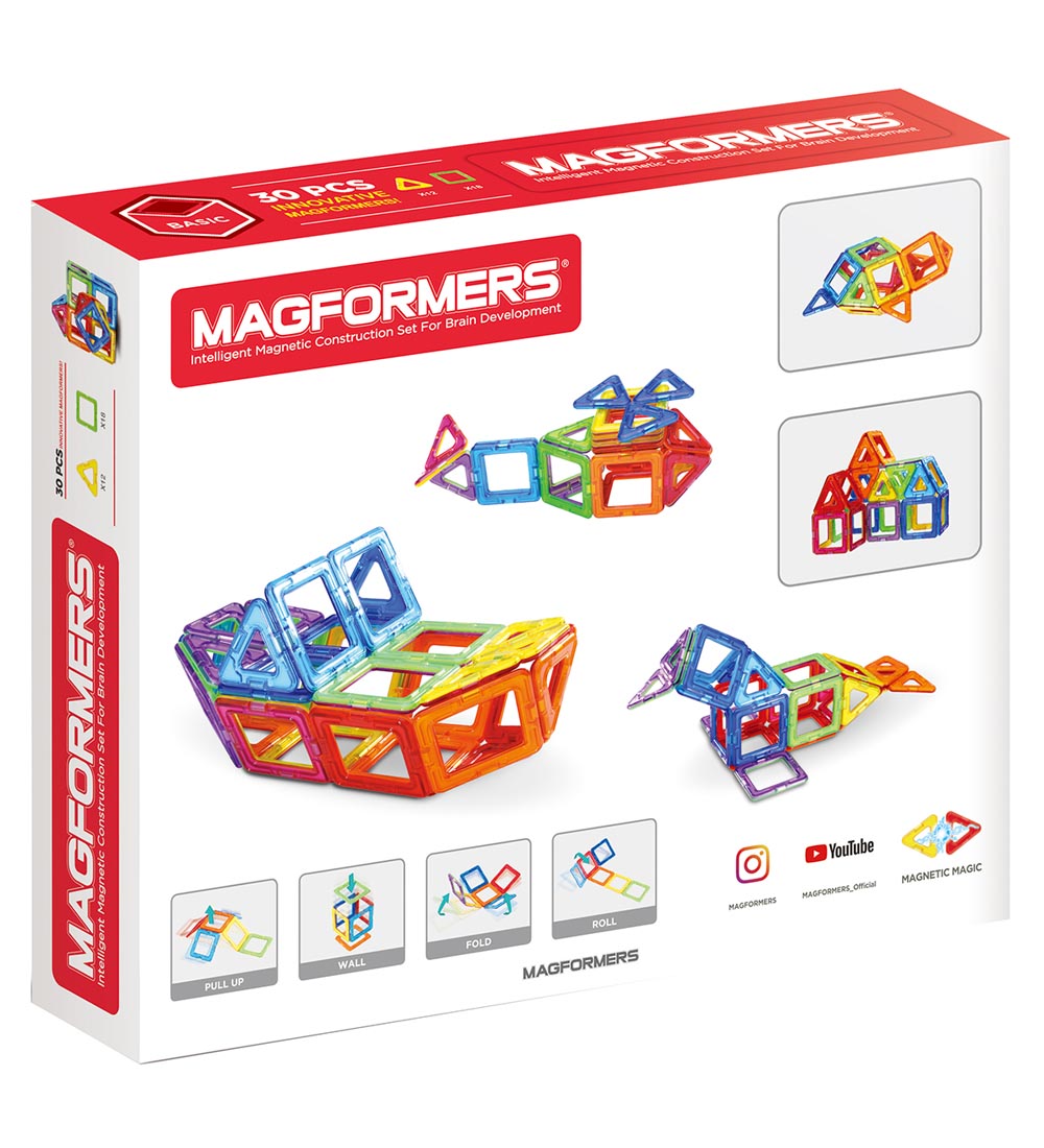 Magformers Magnetst - 30 Dele