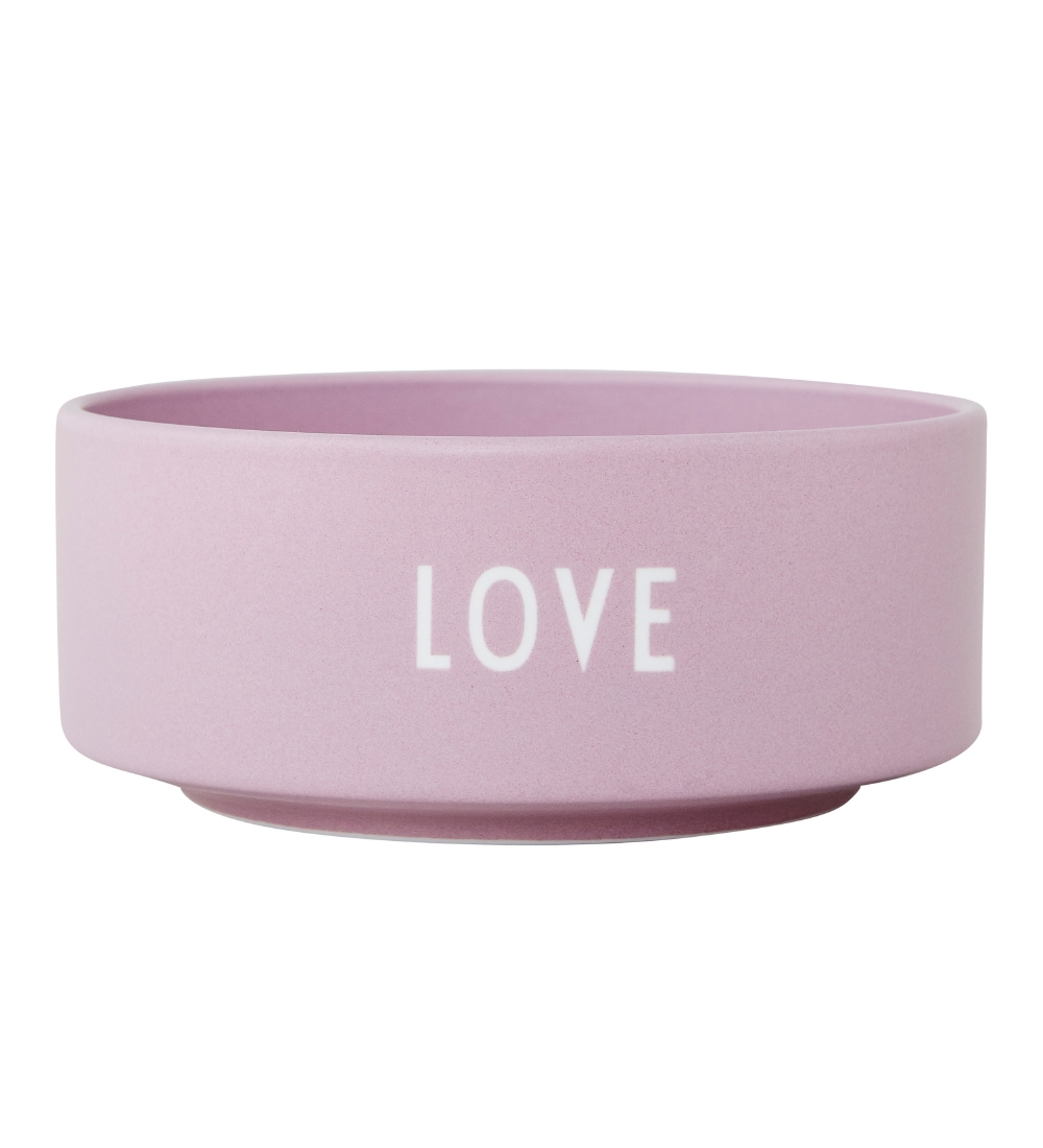Design Letters Skål  - Love - Lavendel