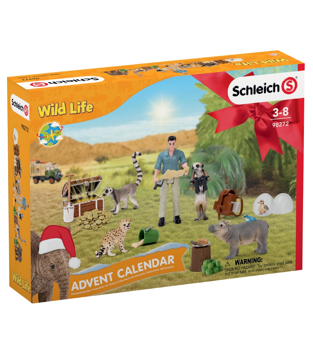 Schleich Wild Life Julekalender - 24 Lger 98272