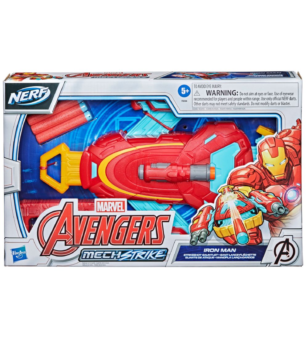 Marvel Avengers Strikeshot Handske - Iron Man