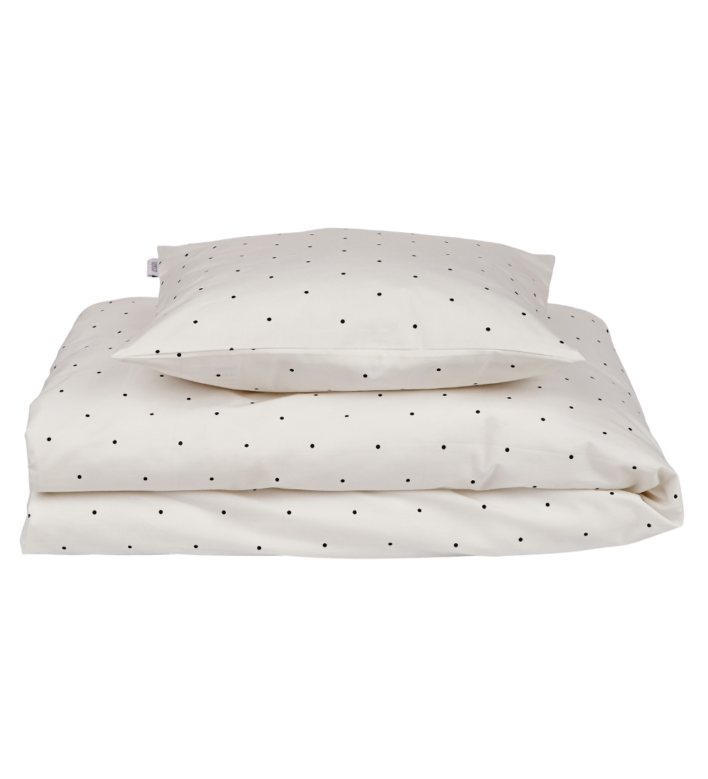 Liewood Sengetøj - Junior - Ingeborg - Classic Dot Creme De La C