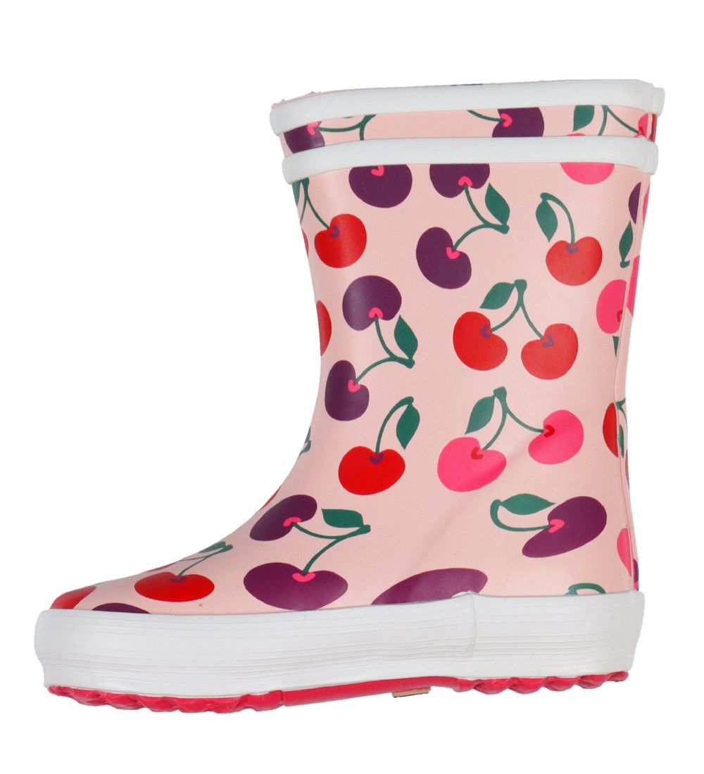 Aigle Gummistøvler - Baby Flac - Rosa m. Kirsebær