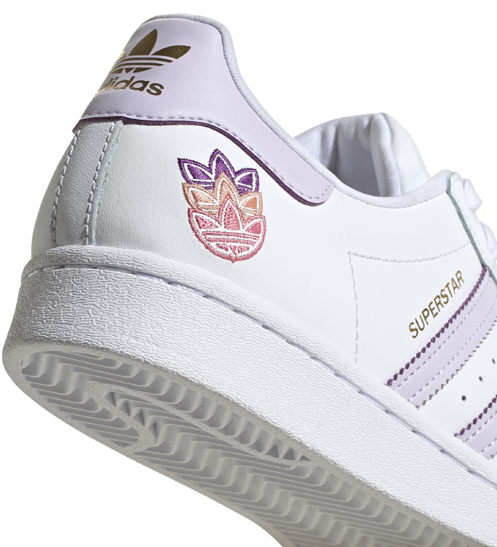 adidas Originals Sko - Superstar W - Cloud White/Purple Tint/Mat