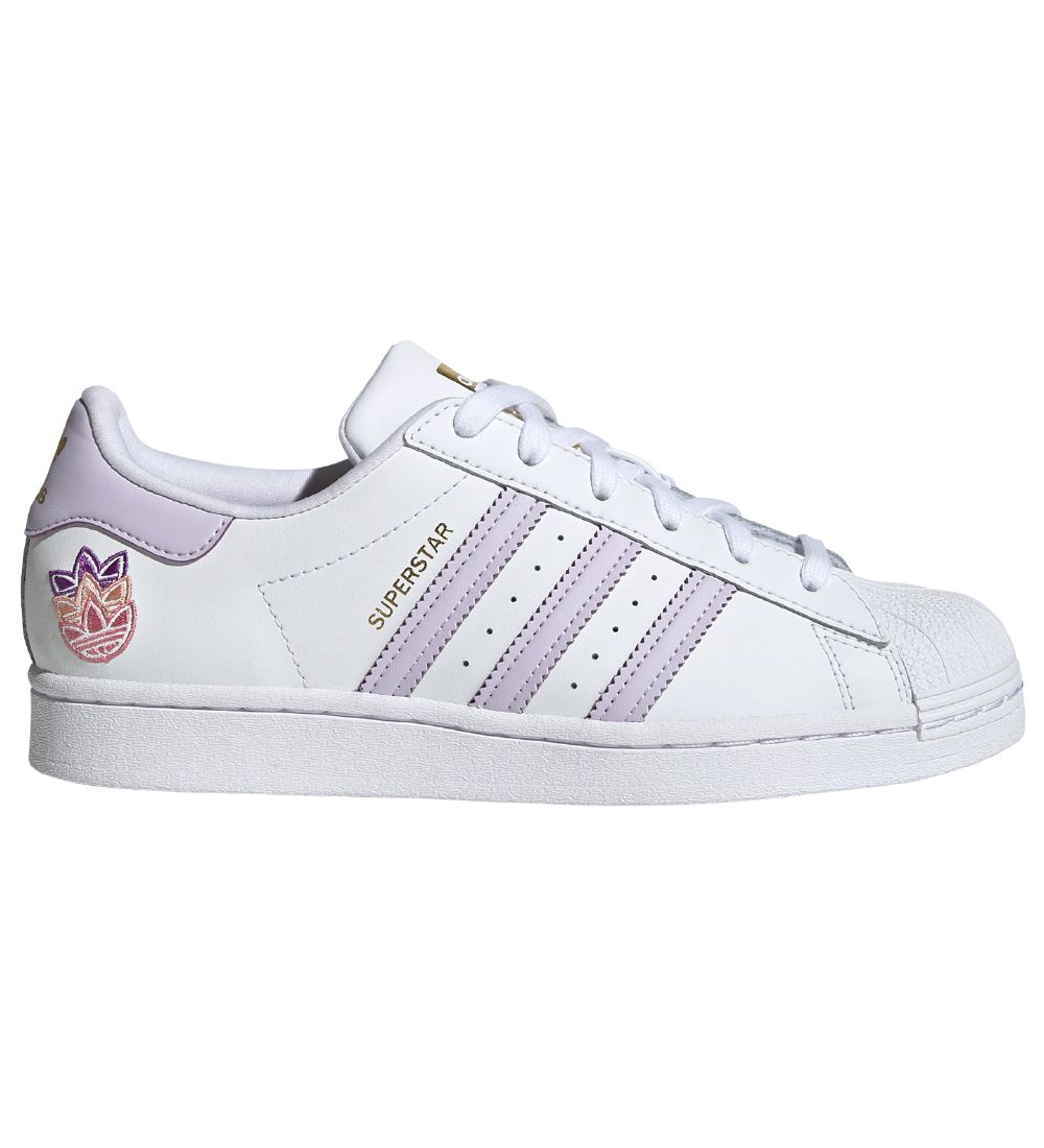 adidas Originals Sko - Superstar W - Cloud White/Purple Tint/Mat