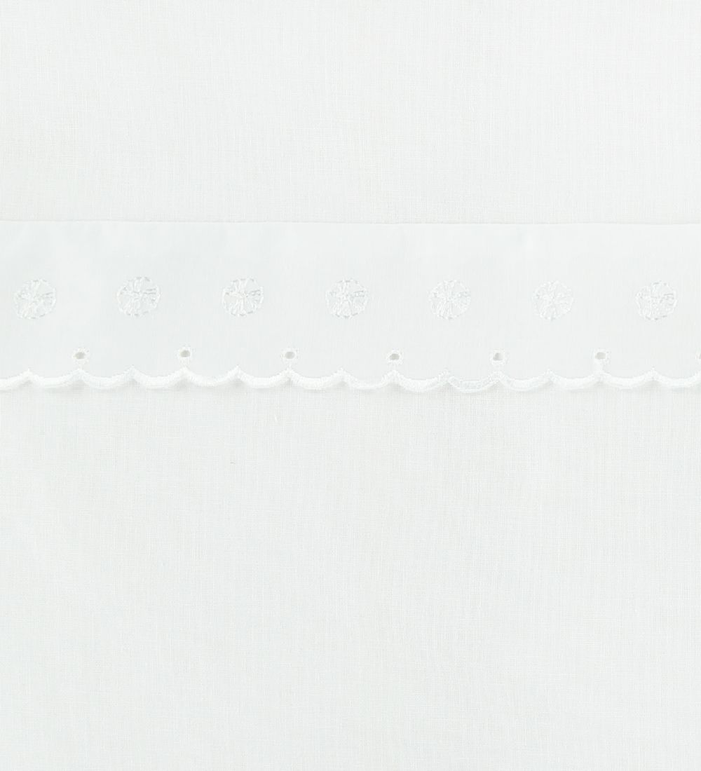 Nørgaard Madsens Sengetøj - Assorteret - Baby - Hvid m. Blonde