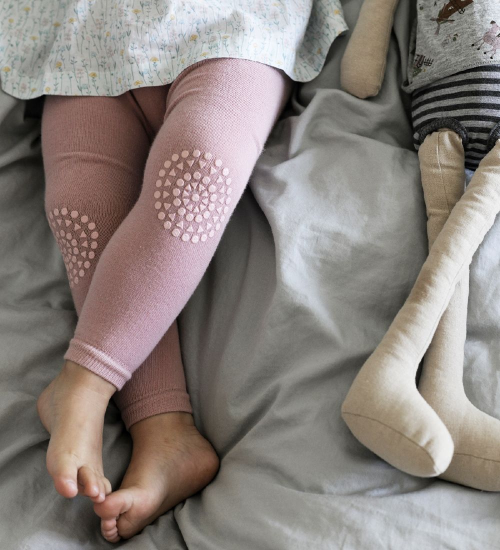 GoBabyGo Kravleleggings - Rosa