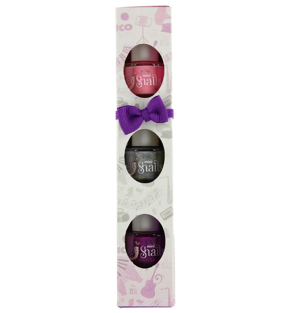 Snails Neglelak - 3-pak - Pinky Pink/Silvermist/Raspberry Pie