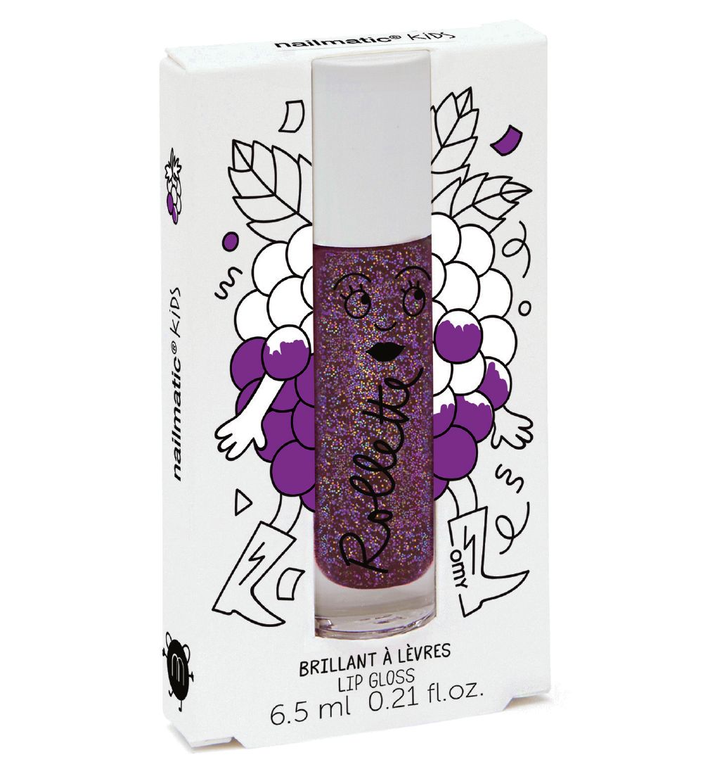 Nailmatic Lipgloss - 6,5 ml - Brombær