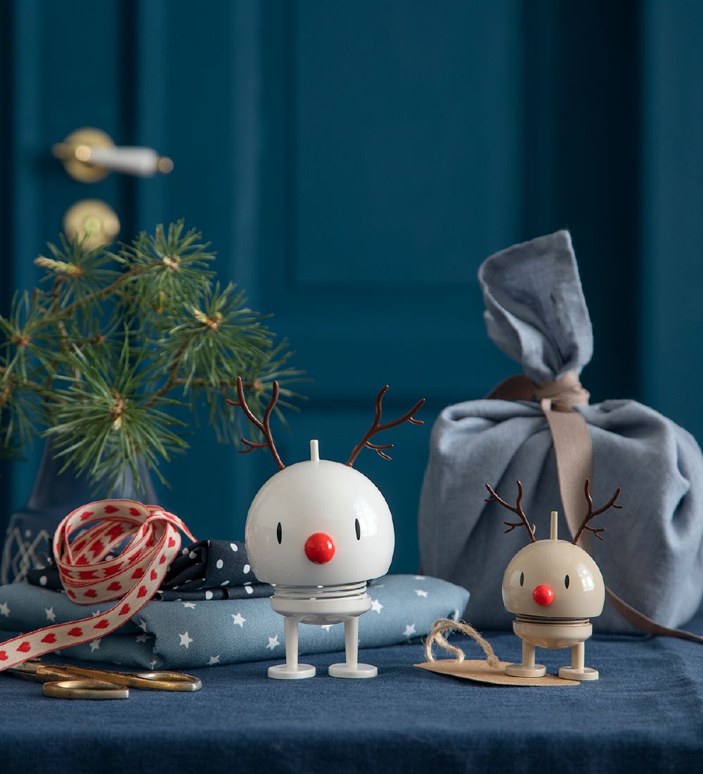 Hoptimist Baby Bumble - Rudolf - 10 cm - Brun