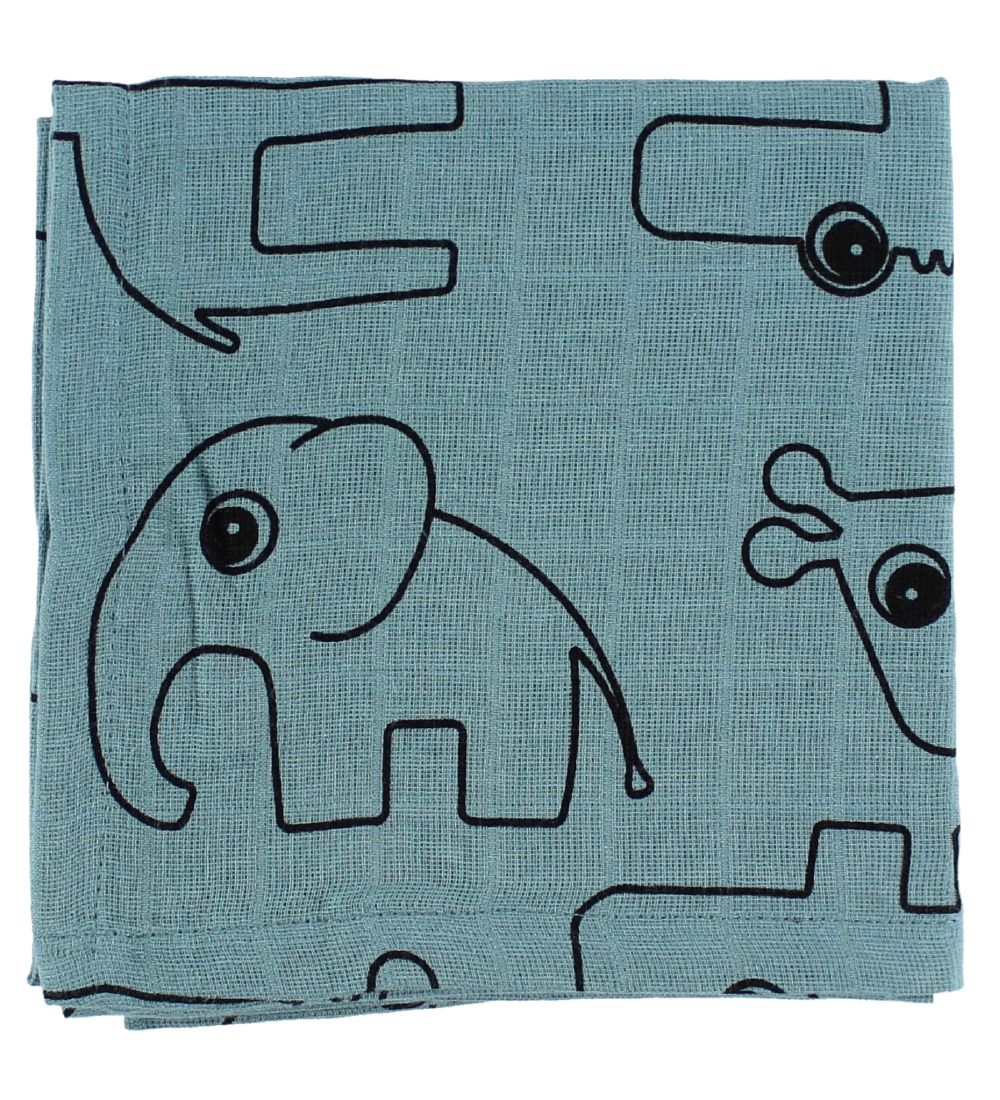 Done By Deer Stofble - 2-pak - 70x70 - Blå m. Elphee