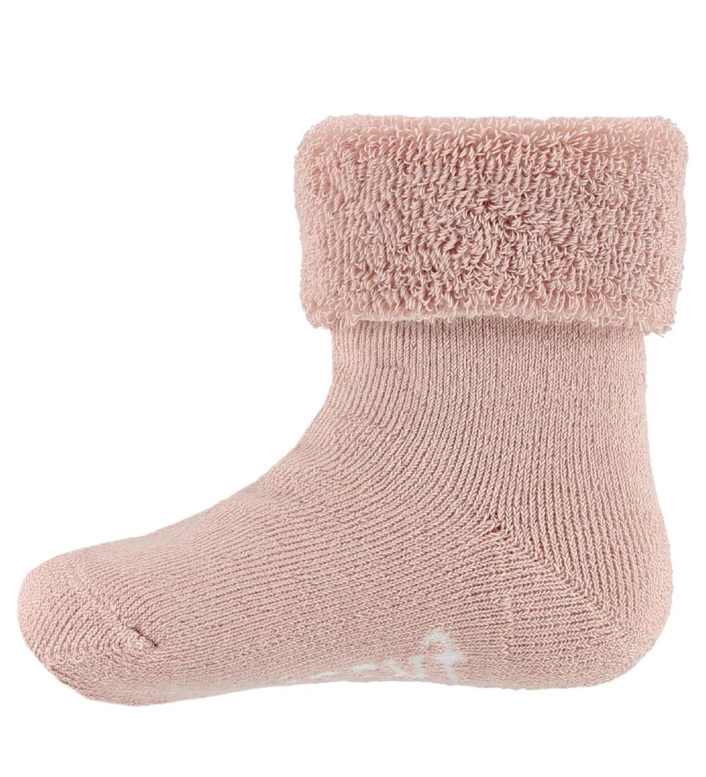 Fuzzies Frotte Strømper - Pudder