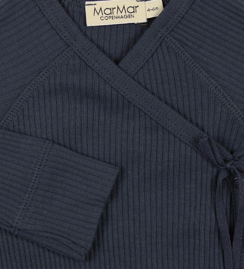 MarMar Slå-om Body l/æ - Rib - Modal - Navy