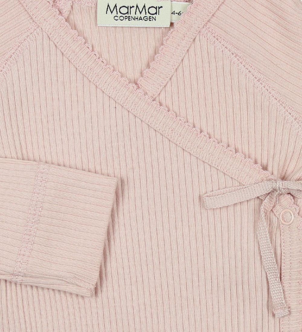 MarMar Slå-om Body l/æ - Rib - Modal - Rosa