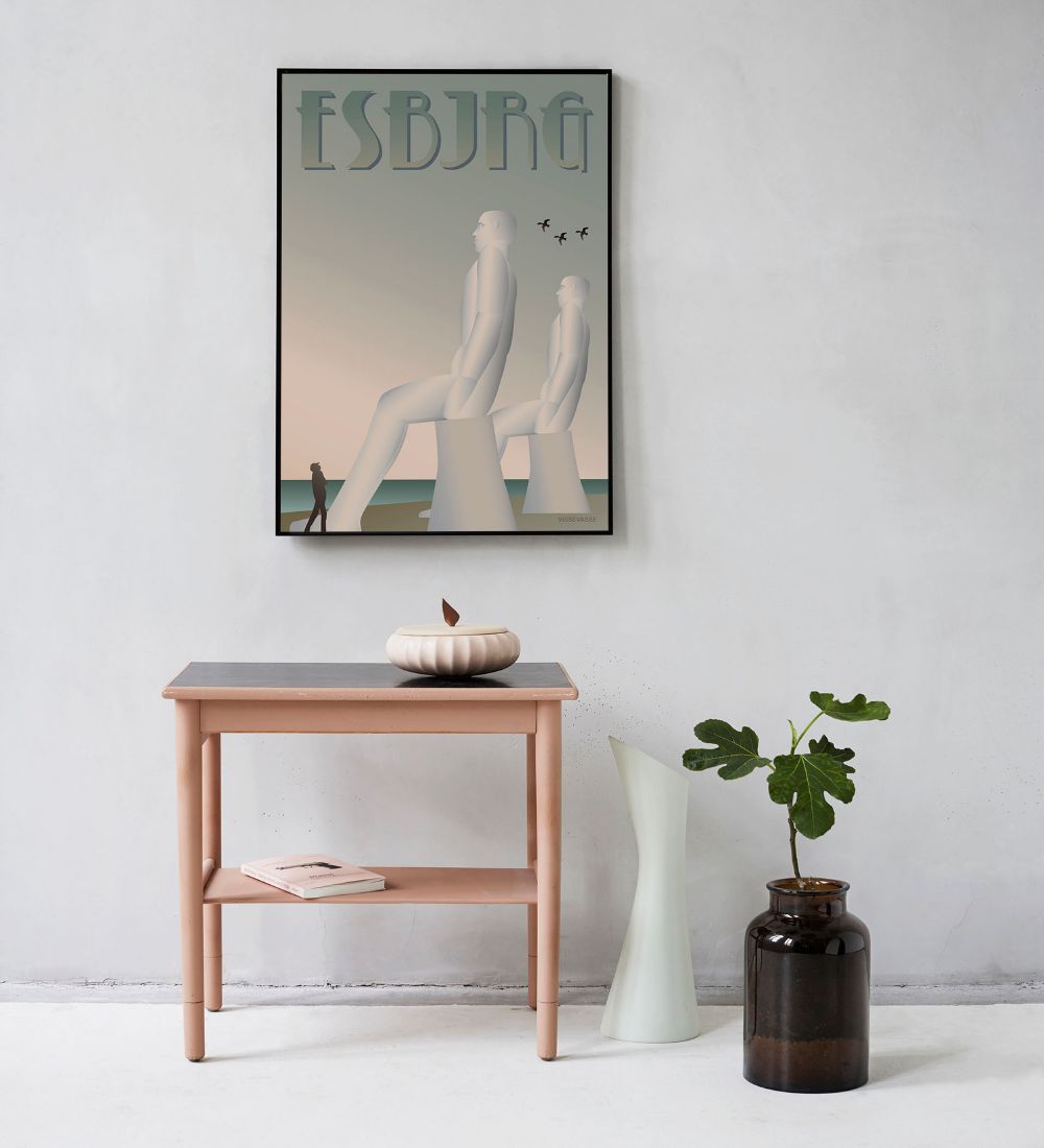 Vissevasse Plakat - 30x40 - Esbjerg - Mændene