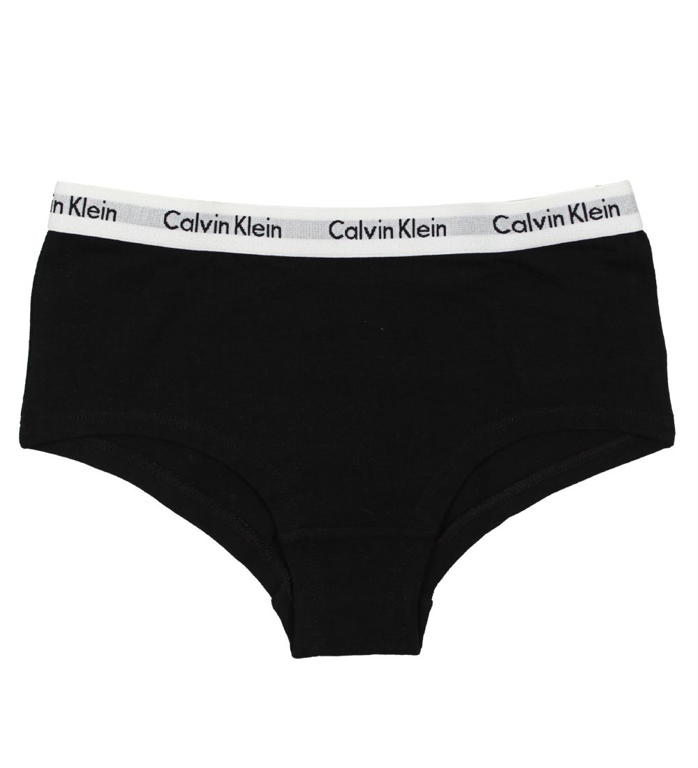 Calvin Klein Hipsters - 2-pak - Hvid/Sort