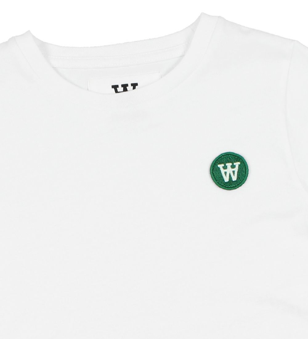Wood Wood Kids T-shirt - Hvid