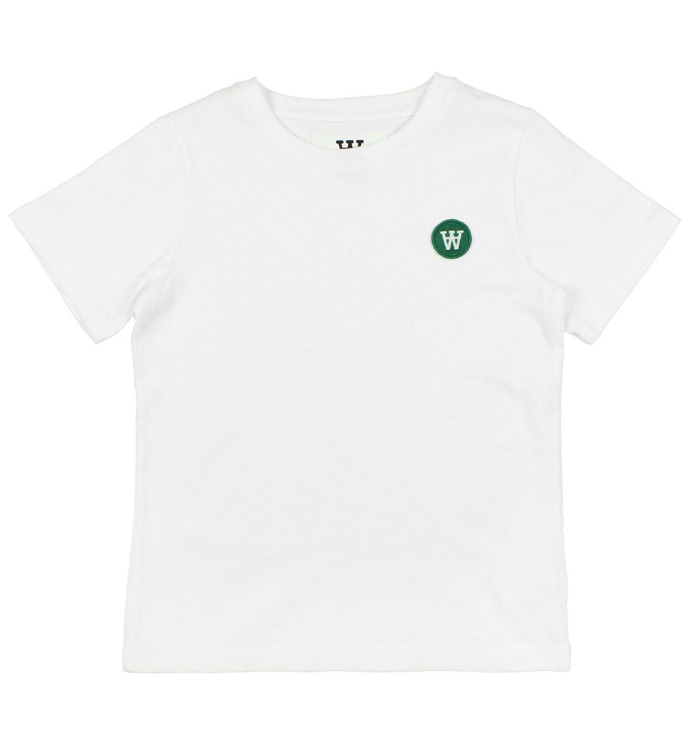 Wood Wood Kids T-shirt - Hvid