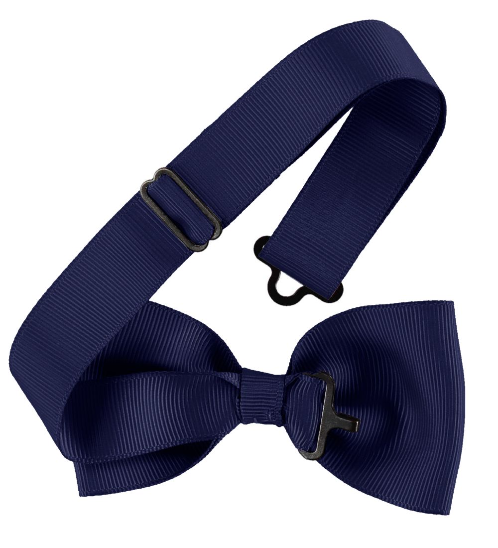 By Stær Butterfly - Grosgrain - Navy m. Struktur