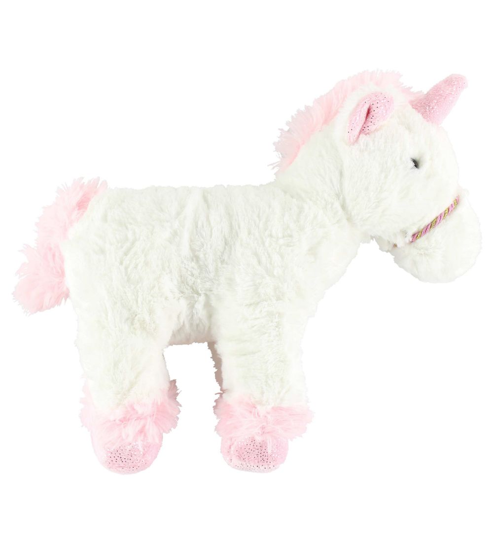 Teddykompaniet Bamse - Enhjørning - 30 cm - Hvid