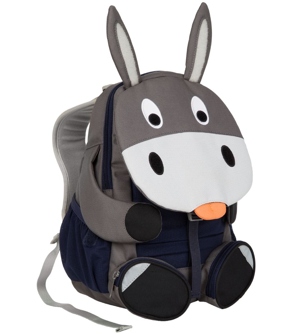 Affenzahn Rygsæk - Stor - Don Donkey - Grå