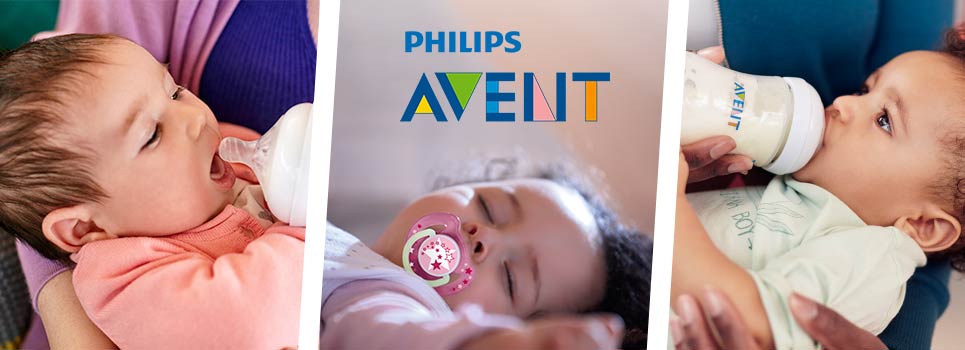 Philips Avent sutter og sutteflasker